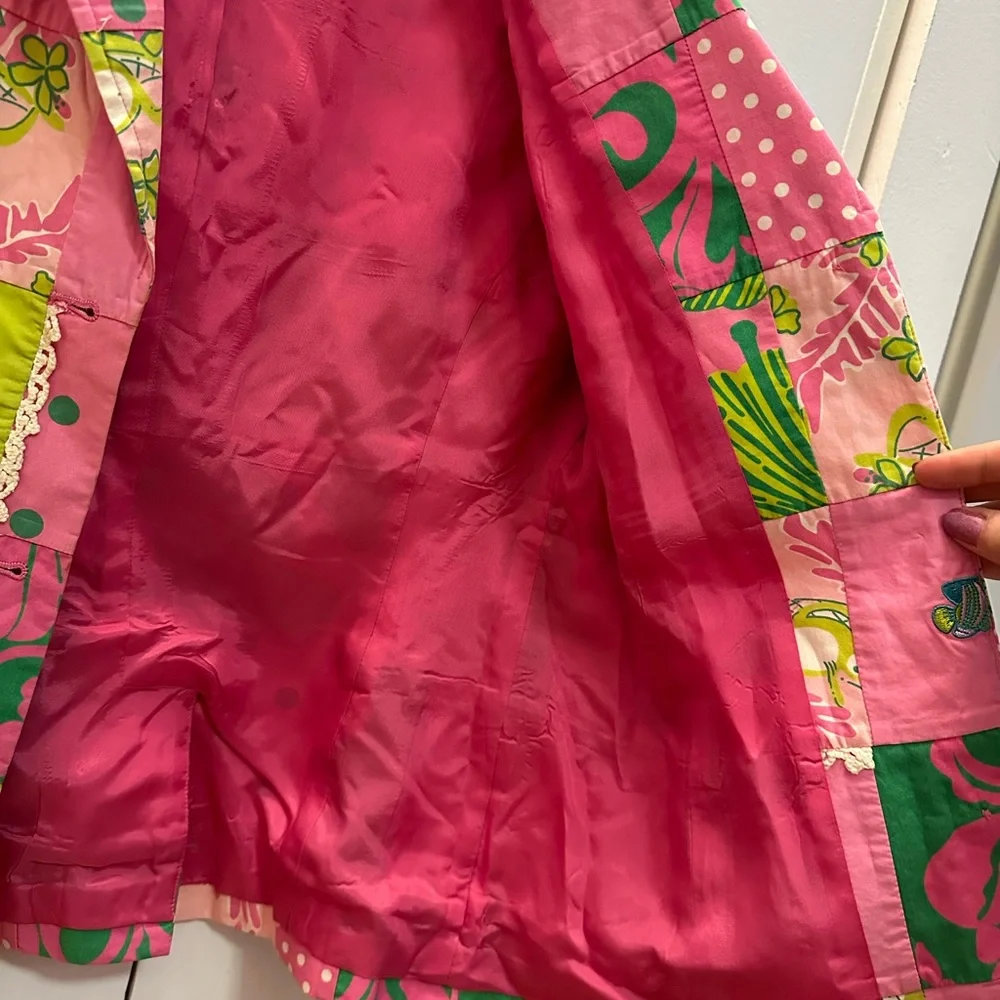 Lilly Pulitzer Patchwork Blazer - Picture 7 of 10